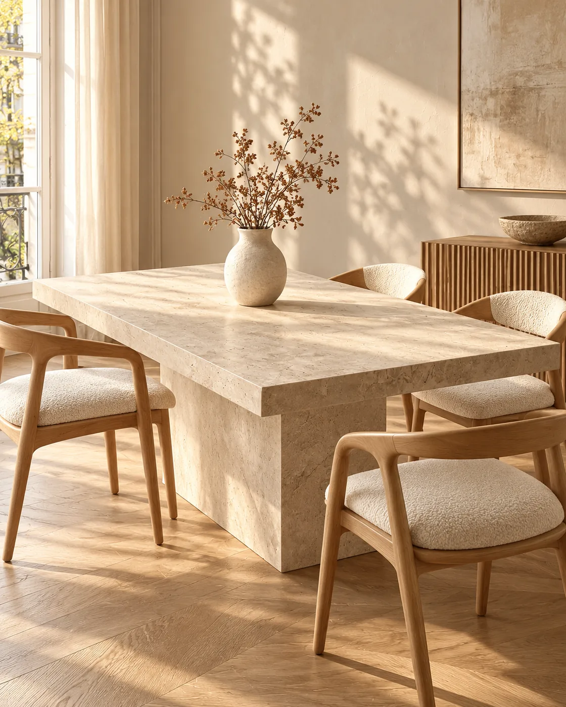 Délos dining table, Atelier NEVA